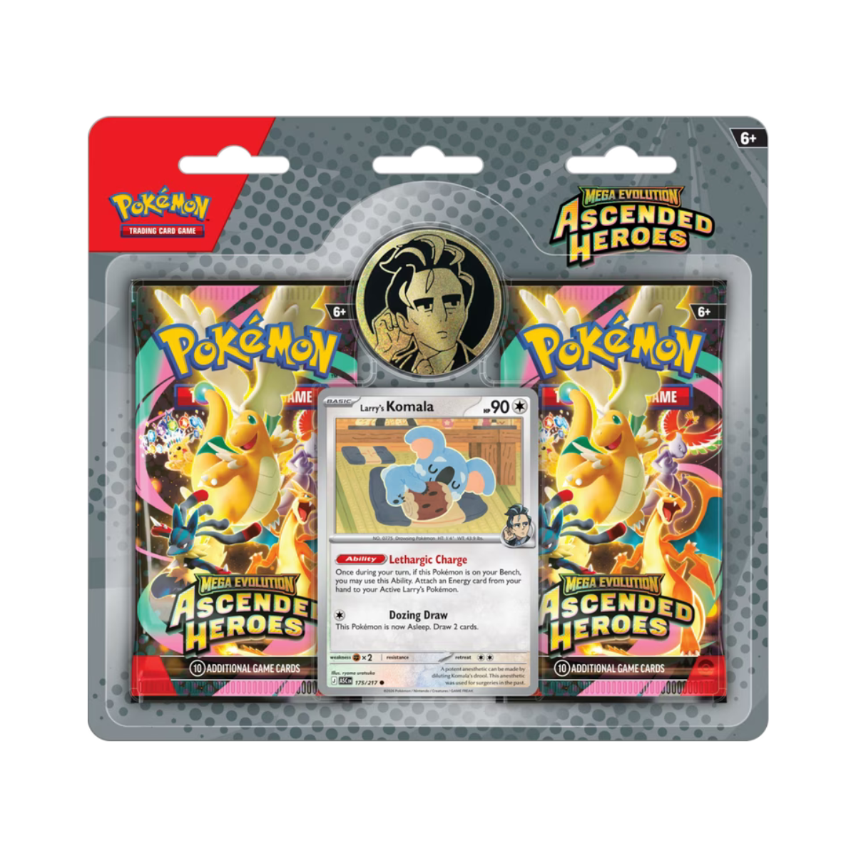 Pokémon Ascended Heroes 2 Pack Blister