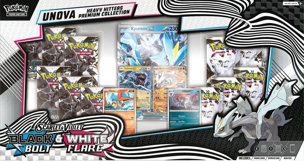 Black Bolt En White Flare Premium Collectie