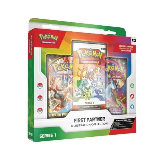 Pokémon First Partner Illustration Collection Series 1