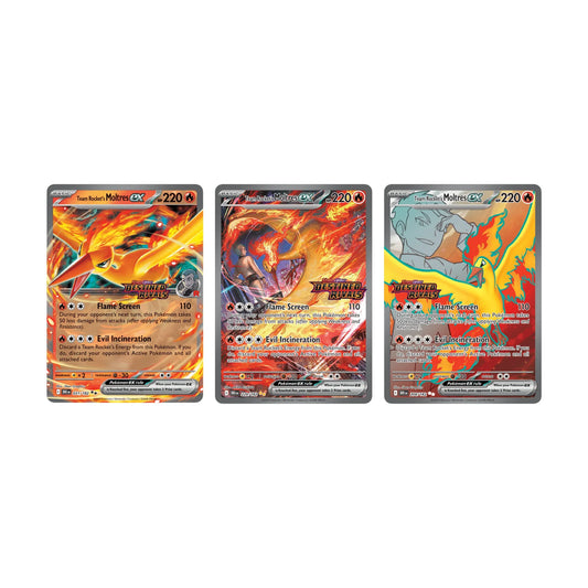 Pokémon Team Rocket's Moltres ex Ultra Premium Collection