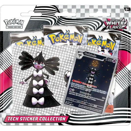 Pokemon Tech Sticker Collection White Flare