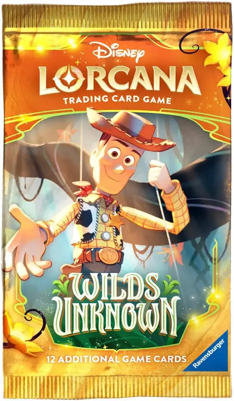 DISNEY LORCANA: WILDS UNKNOWN BOOSTER PACK