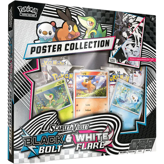 Pokémon TCG: Black Bolt & White Flare Poster Collection