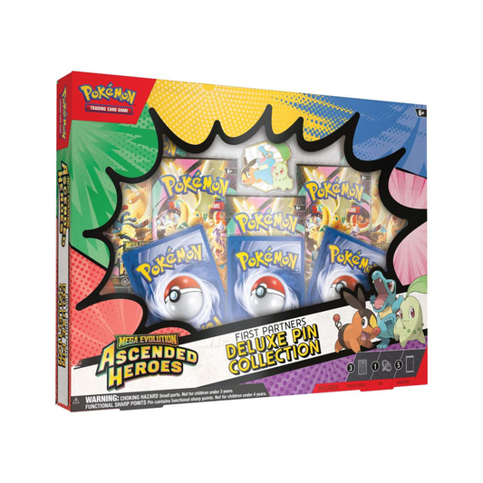 Pokémon Ascended Heroes First Partners Deluxe Pin Collection