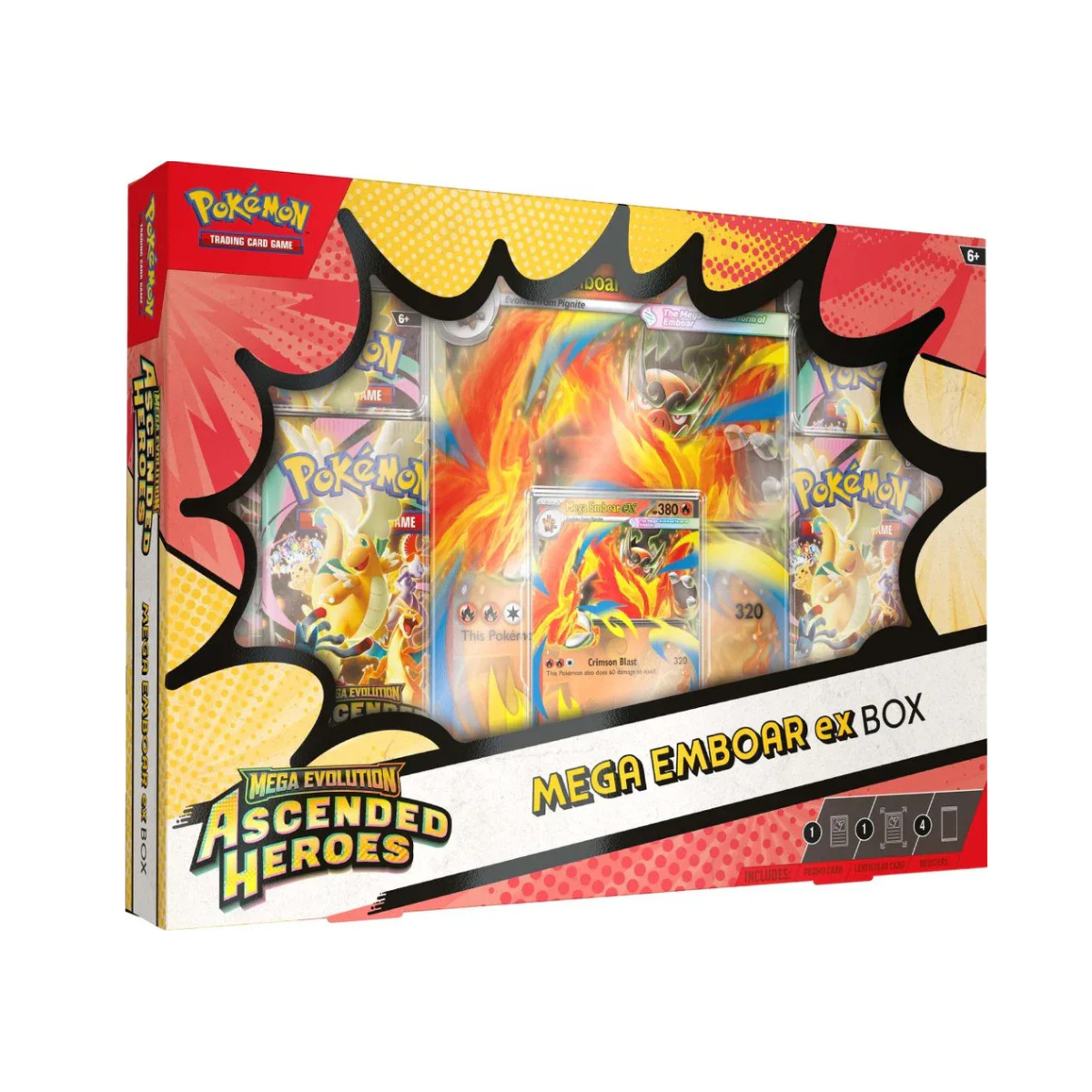 Pokémon Ascended Heroes Mega Emboar ex Box