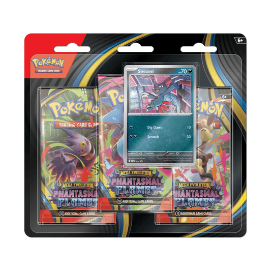 Pokémon Phantasmal Flames 3 Pack Blister